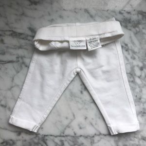White Baby Neutral Gender Pants